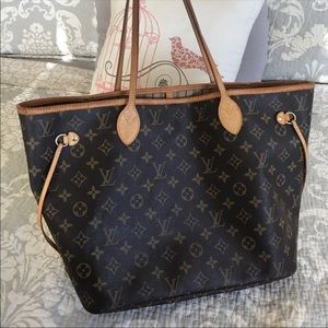 Authentic Lv neverfull MM bag 💓